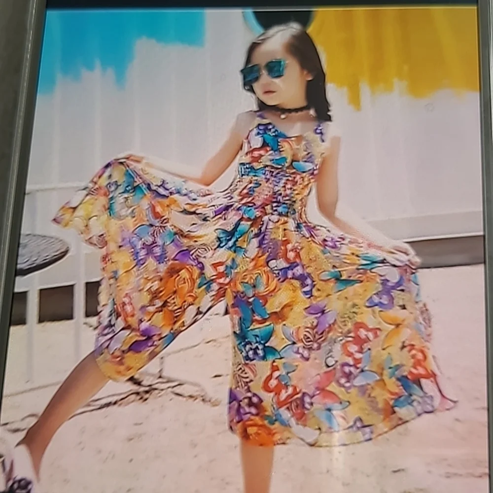 KIDS GIRLS DRESS. - Picture 1 of 4
